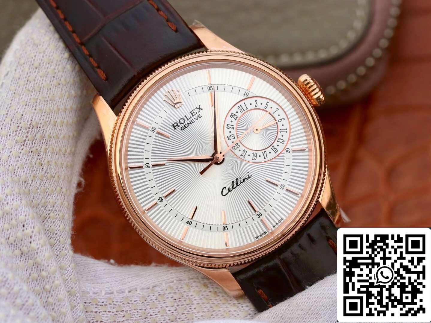 Rolex Celini Date M50515-0008 1:1 Best Edition MKS Fabbrica Silver Dial
