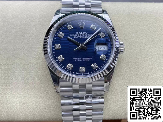 Rolex Datejust M126234-0057 36MM 1:1 edizione migliore VS Fabbrica acciaio inossidabile