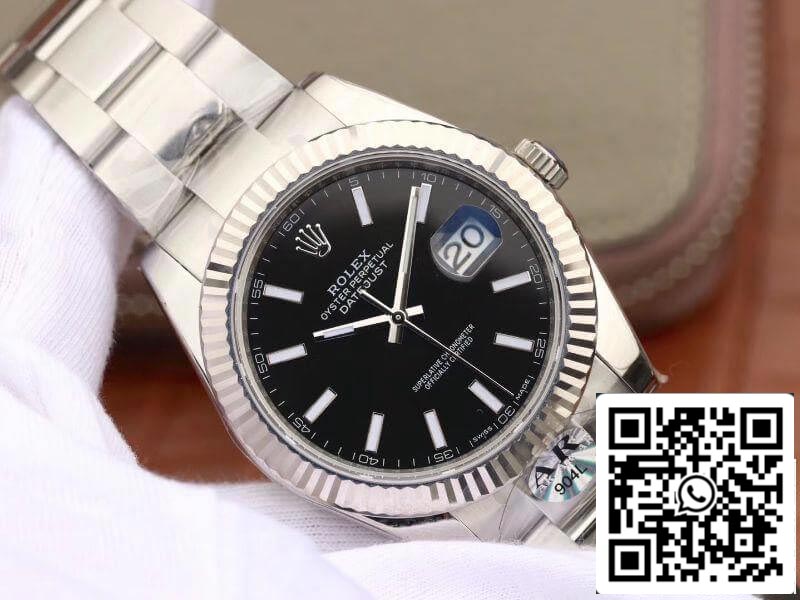 Rolex Datejust 126334 41mm AR Fabbrica Men Watches 1:1 edizione migliore Swiss EAT2824 quadrante nero