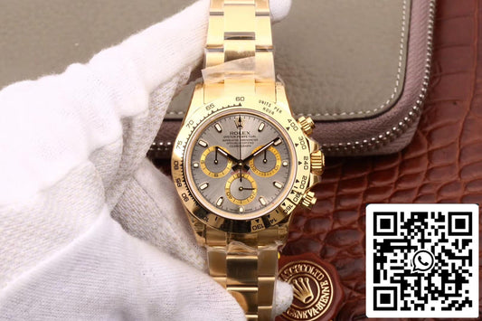 Rolex Daytona Cosmograph 116508 1:1 edição melhor JH Fabbrica Gold