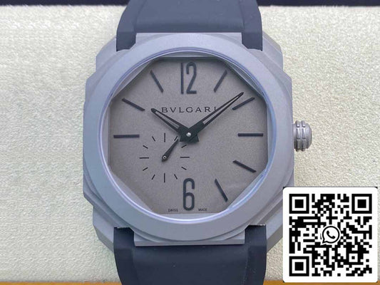Bvlgari Octo Finissimo 1:1 edición mejorada BV Fabbrica V2 Gomma cinturino