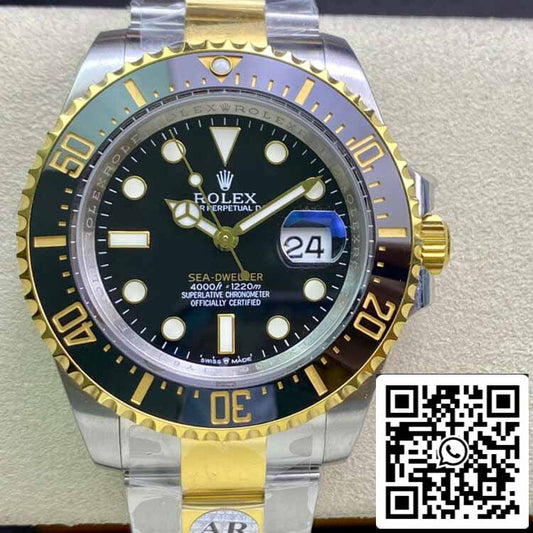 Rolex Sea Dweller M126603-0001 1:1 edizione migliore AR Fabbrica quadrante nero