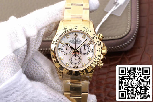 Rolex Daytona Cosmograph 116528-78598 1:1 edição melhor JH Fabbrica Diamonds Dial
