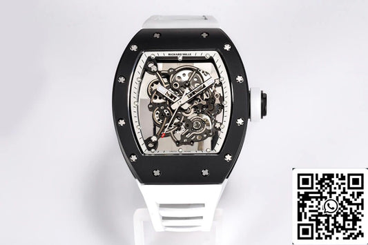 Richard Mille RM-055 1:1 edizione migliore BBR Fabbrica Gomma cinturino
