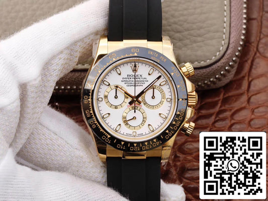 Rolex Daytona Cosmograph M116518ln-0041 1:1 edição melhor JH Fabbrica lunetta em cerâmica