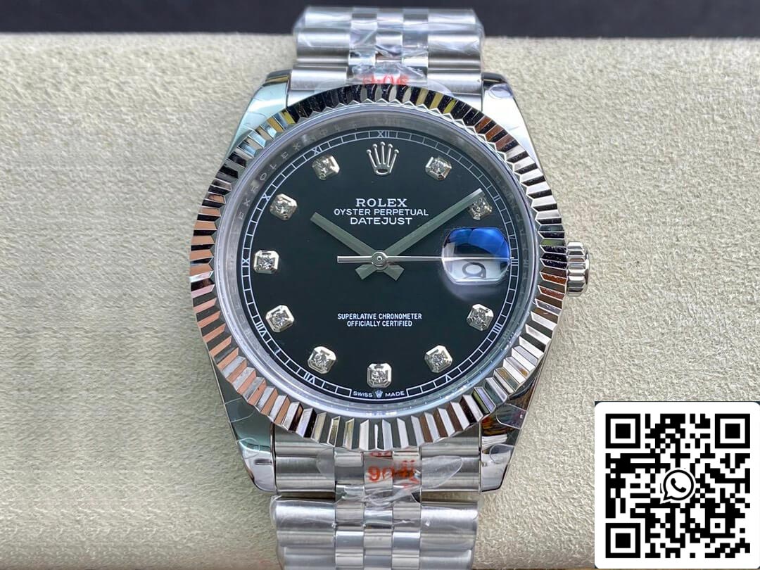 Rolex Datejust M126334-0012 1:1 edizione migliore GM Fabbrica Diamond quadrante