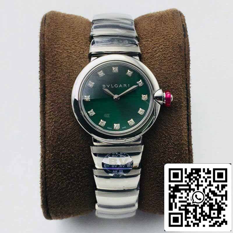 Bvlgari LVCEA 1:1 edizione migliore BV Fabbrica quadrante verde