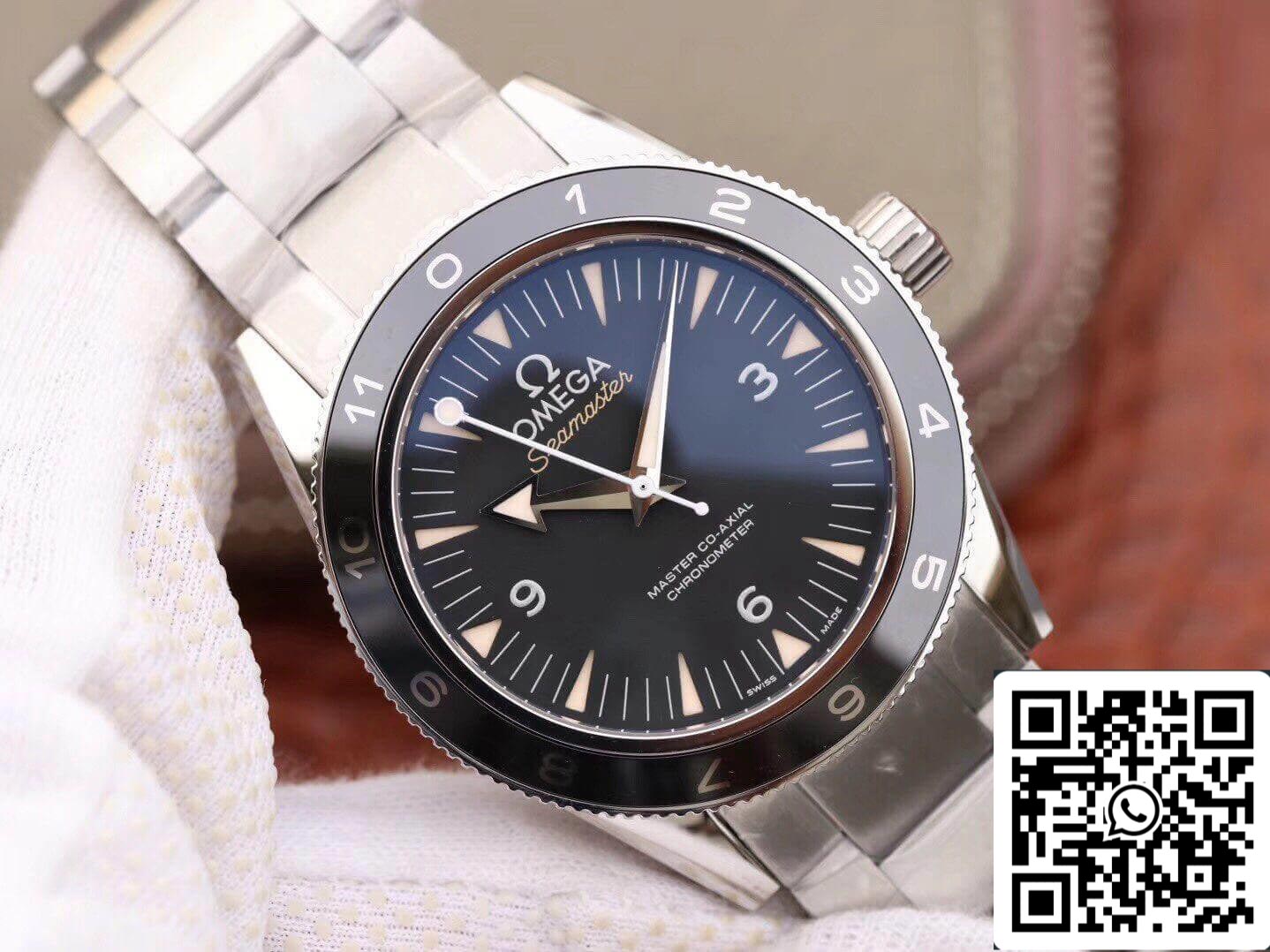 Omega Seamaster Planet Ocean 233.30.41.21.01.001 VS Fabbrica 1:1 edizione migliore Swiss ETA2824 quadrante nero With Superlume