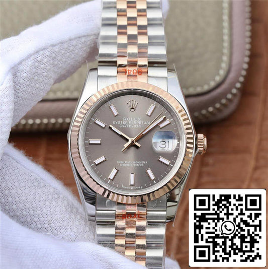 Rolex Datejust M126231-0013 36MM 1:1 edizione migliore GM Fabbrica Rosa Oro