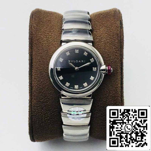 Bvlgari LVCEA 1:1 edición mejorada BV Fabbrica acciaio inossidabile quadrante nero