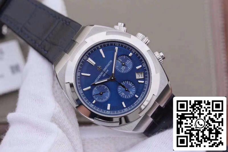 Vacheron Constantin Overseas 5500V/110A-B148 8F Fabbrica 1:1 edizione migliore Swiss ETA7750 quadrante blu