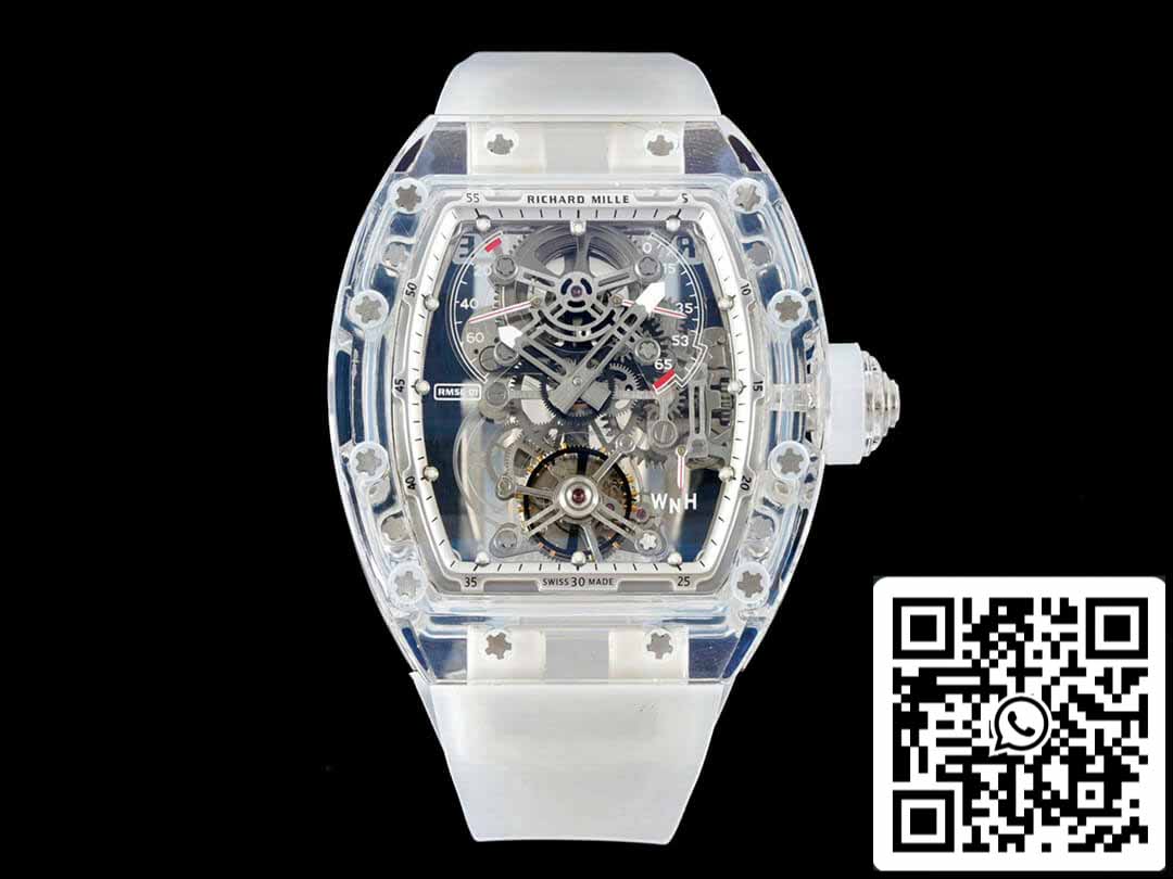 Richard Mille RM 56-01 Tourbillon 1:1 Best Edition RM Fabbrica Transparent Case