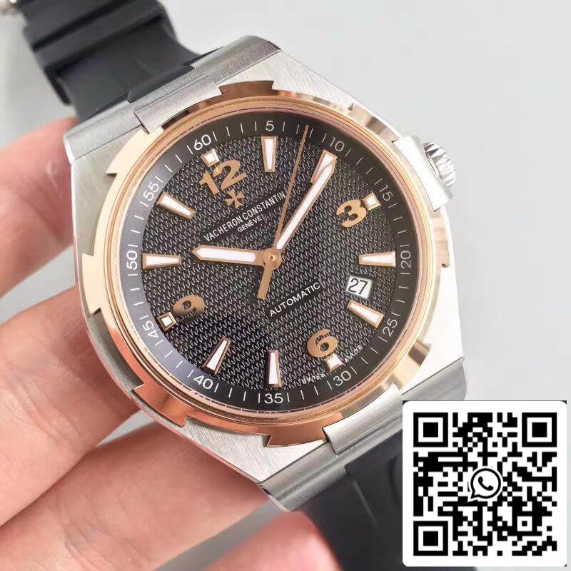 Vacheron Constantin Overseas 47040 JJ Fabbrica 1:1 edizione migliore Swiss ETA9015 Black Rubber cinturino
