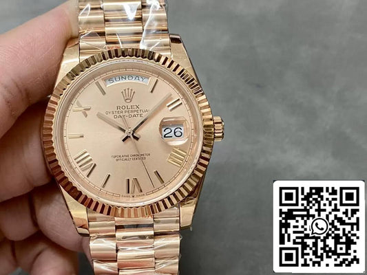Rolex Day Date M228235-0001 1:1 edizione migliore GM Fabbrica Rosa Oro V2