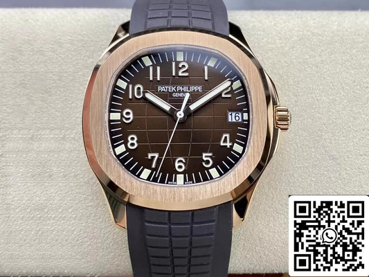 Patek Philippe Aquanaut 5167R-001 1:1 edizione migliore 3K Fabbrica V2 Versione Rosa Oro