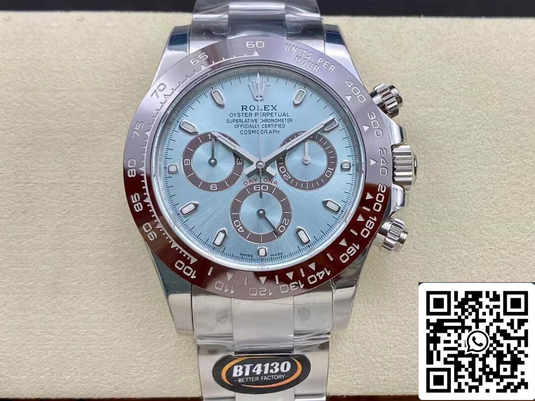 Rolex Daytona M116506-0001 1:1 edizione migliore BT Fabbrica Light quadrante blu
