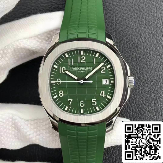 Patek Philippe Aquanaut 5168G 1:1 edizione migliore 3K Fabbrica quadrante verde