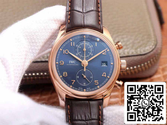 IWC Portugieser IW390305 1:1 Best Edition ZF Fabbrica Blue Dial