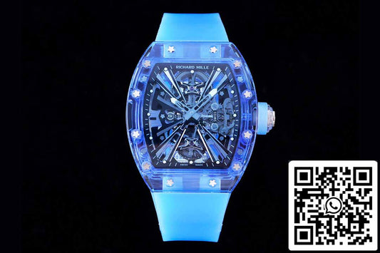 Richard Mille RM12-01 1:1 Best Edition RM Fabbrica Tourbillon Transparent Version Case