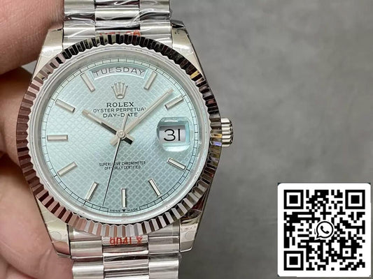 Rolex Day Date M228236 1:1 edizione migliore GM Fabbrica quadrante blu V2