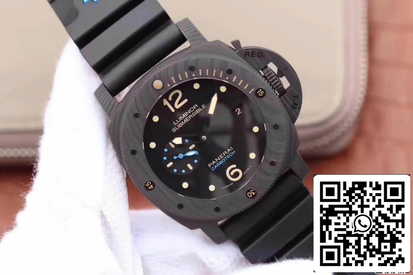 Panerai Luminor Submersible PAM616 VS Fabbrica 1:1 edizione migliore Swiss ETA P9000 Superlumed Nero Dia