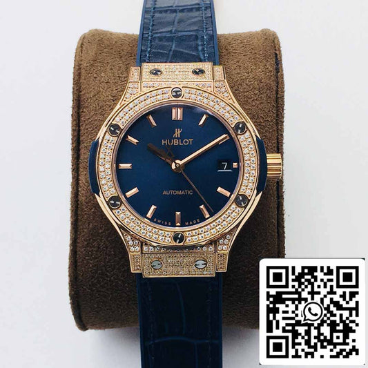 Hublot Classic Fusion 38MM 1:1 edizione migliore HB Fabbrica Diamond Cassa