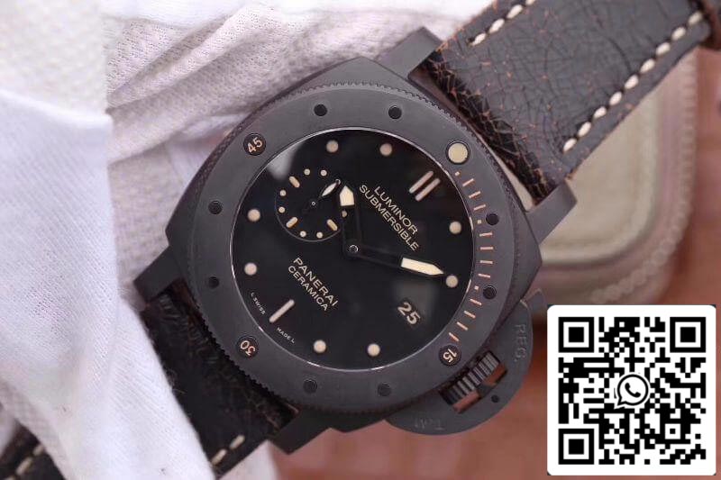 Panerai Luminor Submersible PAM508 VS Fabbrica 1:1 edizione migliore Swiss ETA P9000 Nero Superlumed quadrante