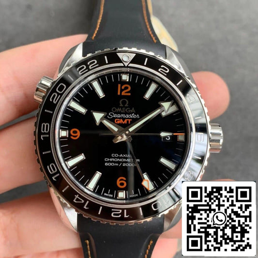 Omega Seamaster 232.32.44.22.01.002 1:1 edição melhor VS Fabbrica quadrante preto