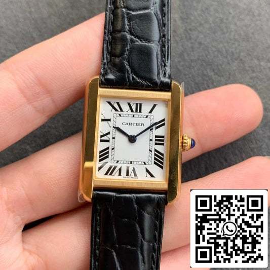 Cartier Tank W5200004 1:1 edizione migliore K11 Fabbrica White Dial