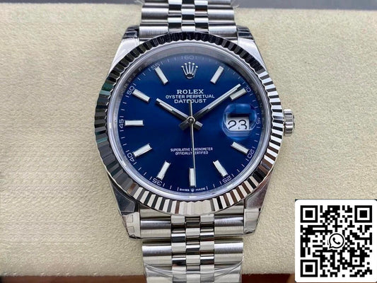 Rolex Datejust M126334-0002 41mm Jubilee cinturino VS Fabbrica acciaio inossidabile