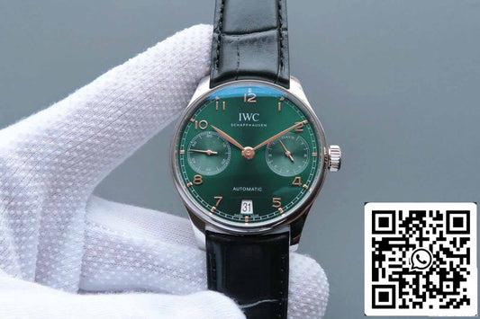 IWC Portugieser IW500708 1:1 Best Edition ZF Fabbrica V5 Green Dial