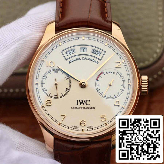 IWC Portugieser IW503504 1:1 Best Edition ZF Fabbrica White Dial