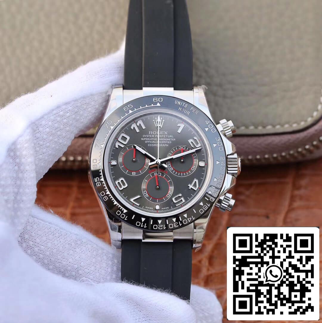Rolex Daytona Cosmograph 40MM 1:1 edição melhor JH Fabbrica acciaio inossidabile