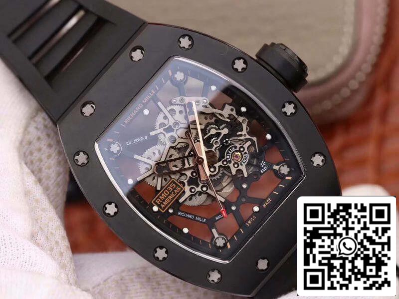 Richard Mille RM035 KV Fabbrica 1:1 Melhor Edição Suíça ETA8215