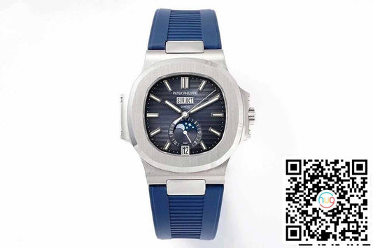 Patek Philippe Nautilus 5726/1A-014 1:1 Mejor Edición PPF Fabbrica Esfera Azul Negra Degradada