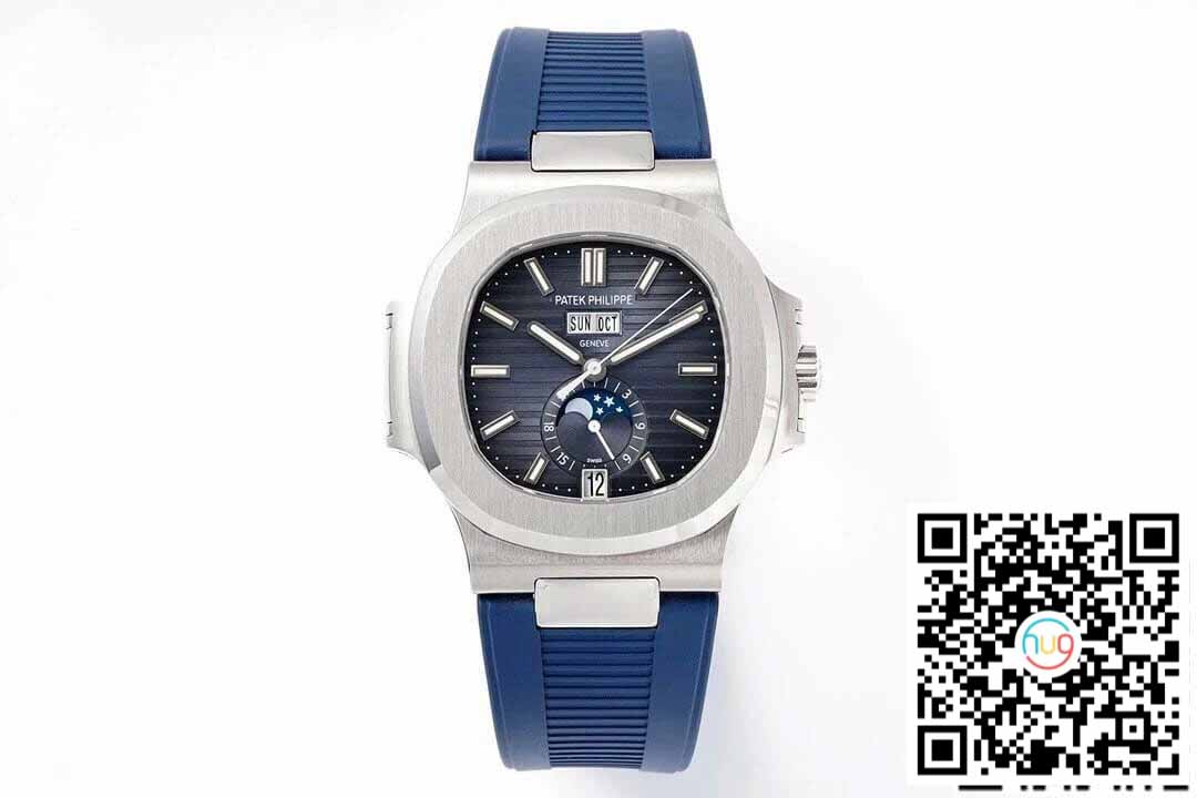 Patek Philippe Nautilus 5726/1A-014 1:1 Best Edition PPF Fabbrica Blue Black Gradient Dial