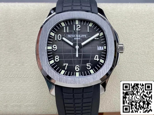 Patek Philippe Aquanaut 5167A-001 1:1 edizione migliore 3K Fabbrica V2 Versione acciaio inossidabile