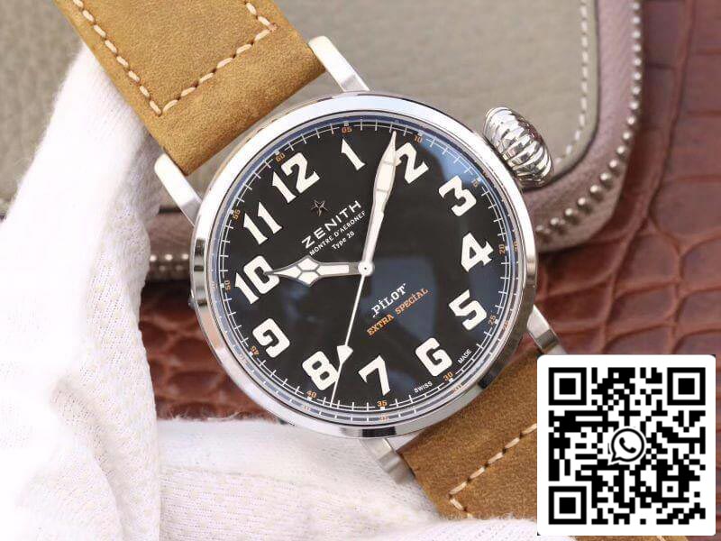 Zenith Pilot 03.2430.3000/21.C738 XF Fabbrica 1:1 Best Edition Swiss ETA2824-2