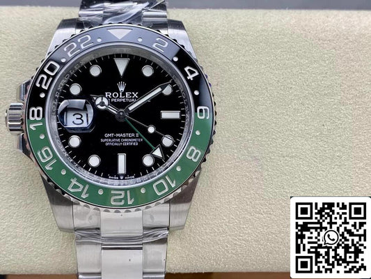Rolex GMT Master II M126720VTNR-0001 1:1 edizione migliore C+ Fabbrica quadrante nero