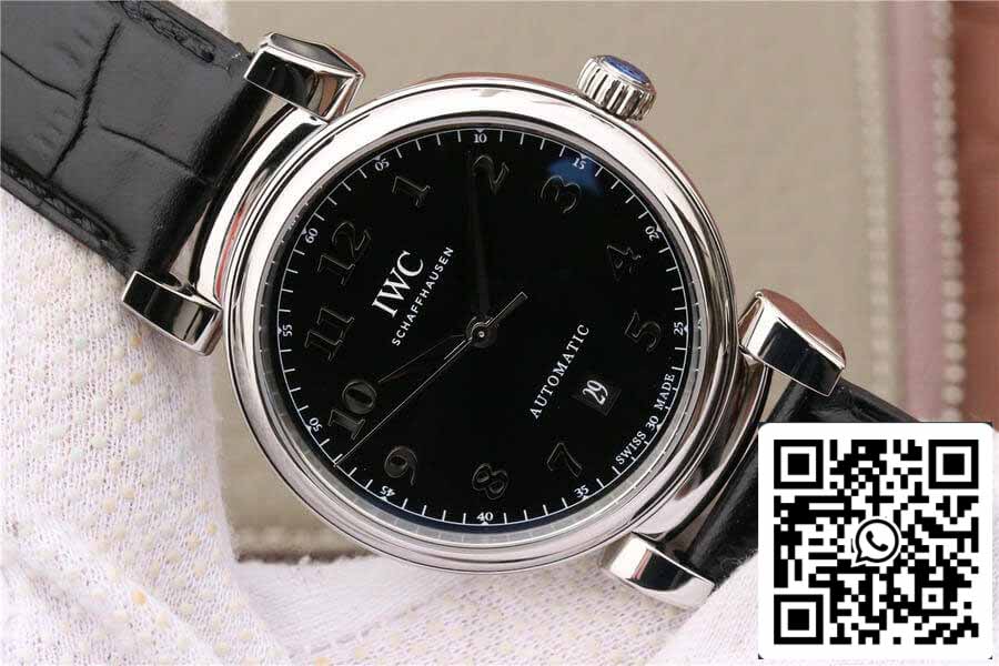 IWC Da Vinci IW356601 1:1 Best Edition MKS Fabbrica Black Dial