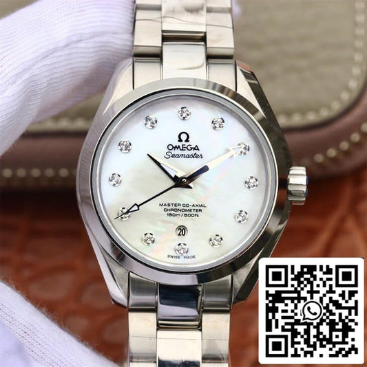 Omega Seamaster 231.10.34.20.55.002 Aqua Terra 150M 1:1 edizione migliore 3S Fabbrica quadrante bianco
