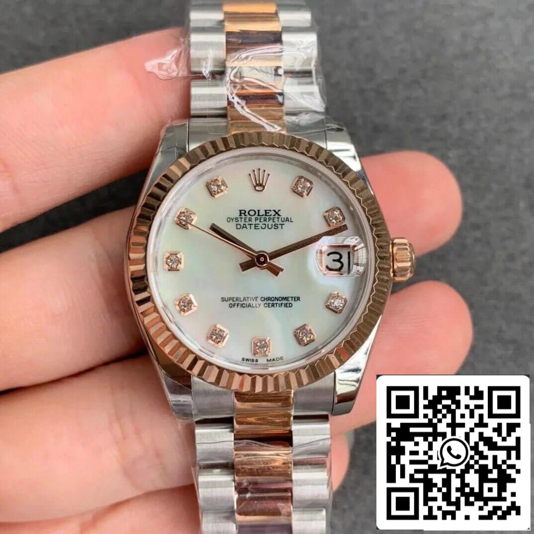 Rolex Datejust M278271-0025 1:1 edizione migliore GS Fabbrica Diamond-set quadrante