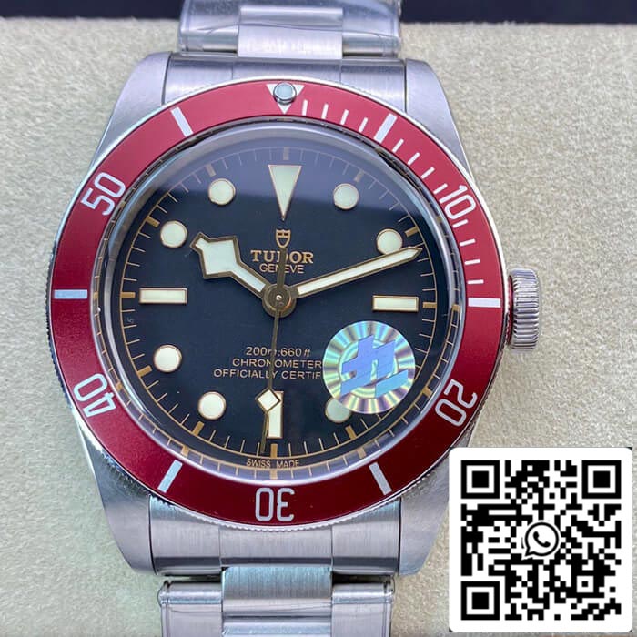 Tudor Heritage Black Bay 79230R ZF Fabbrica 1:1 Best Edition Swiss ETA2824-2 acciaio inossidabile bracciale