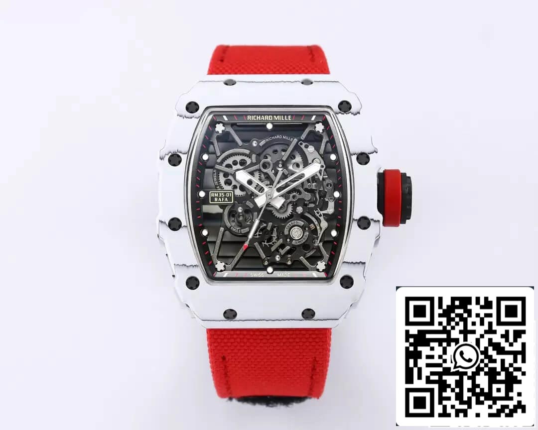 Richard Mille RM35-01 1:1 edizione migliore BBR Fabbrica fibra di carbonio Cassa