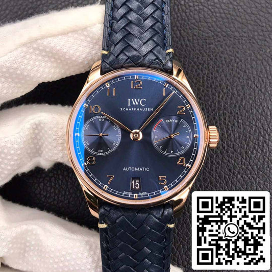 IWC Portugieser IW500713 1:1 Best Edition ZF Fabbrica Blue Dial