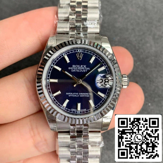 Rolex Datejust M178274-0037 1:1 edizione migliore GS Fabbrica quadrante blu