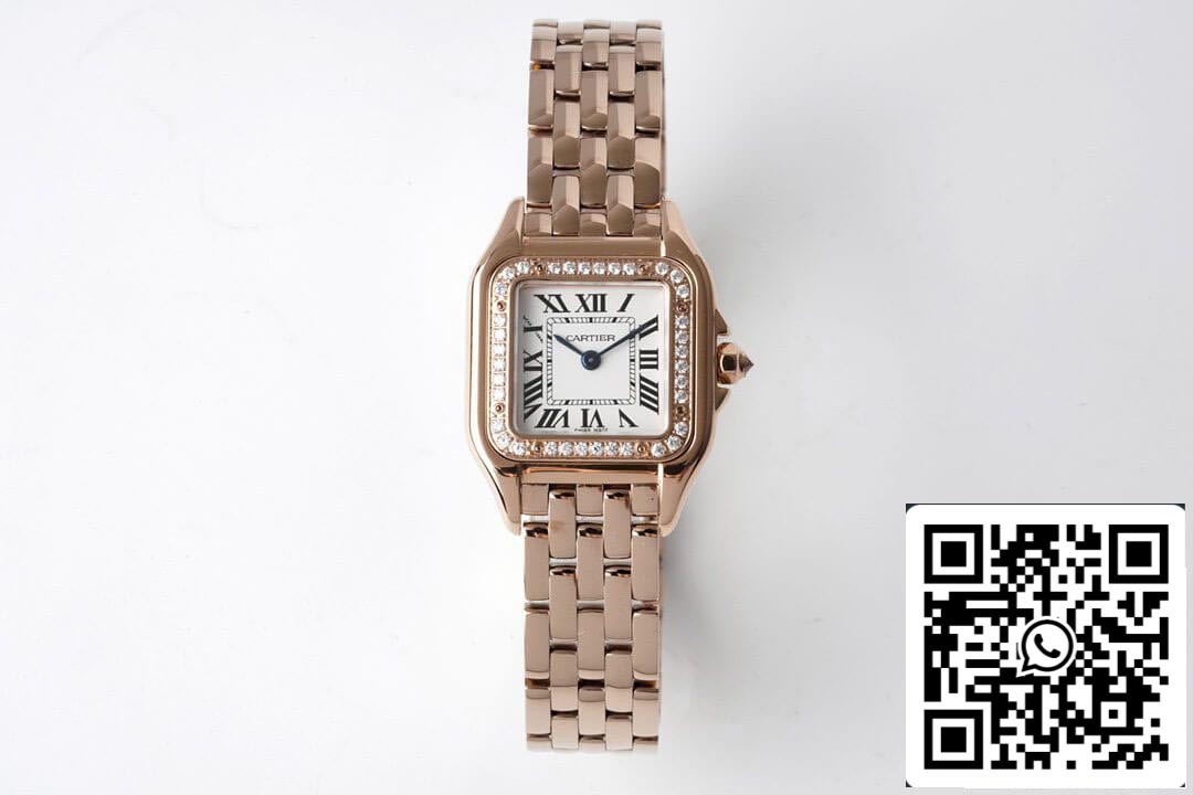 Panthere De Cartier WJPN0008 22MM 1:1 edizione migliore BV Fabbrica quadrante bianco