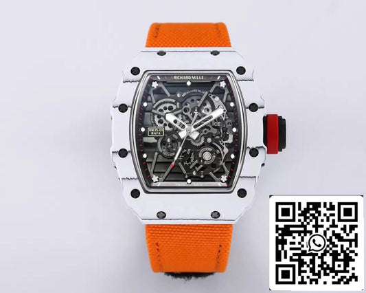 Richard Mille RM35-01 1:1 edizione migliore BBR Fabbrica Orange cinturino