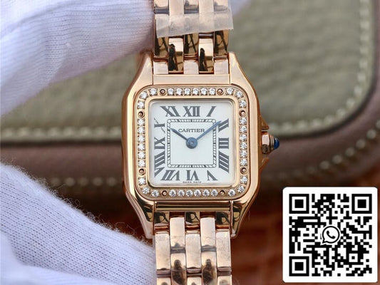 Panthere De Cartier WJPN0008 1:1 edizione migliore 8848 Fabbrica quadrante bianco