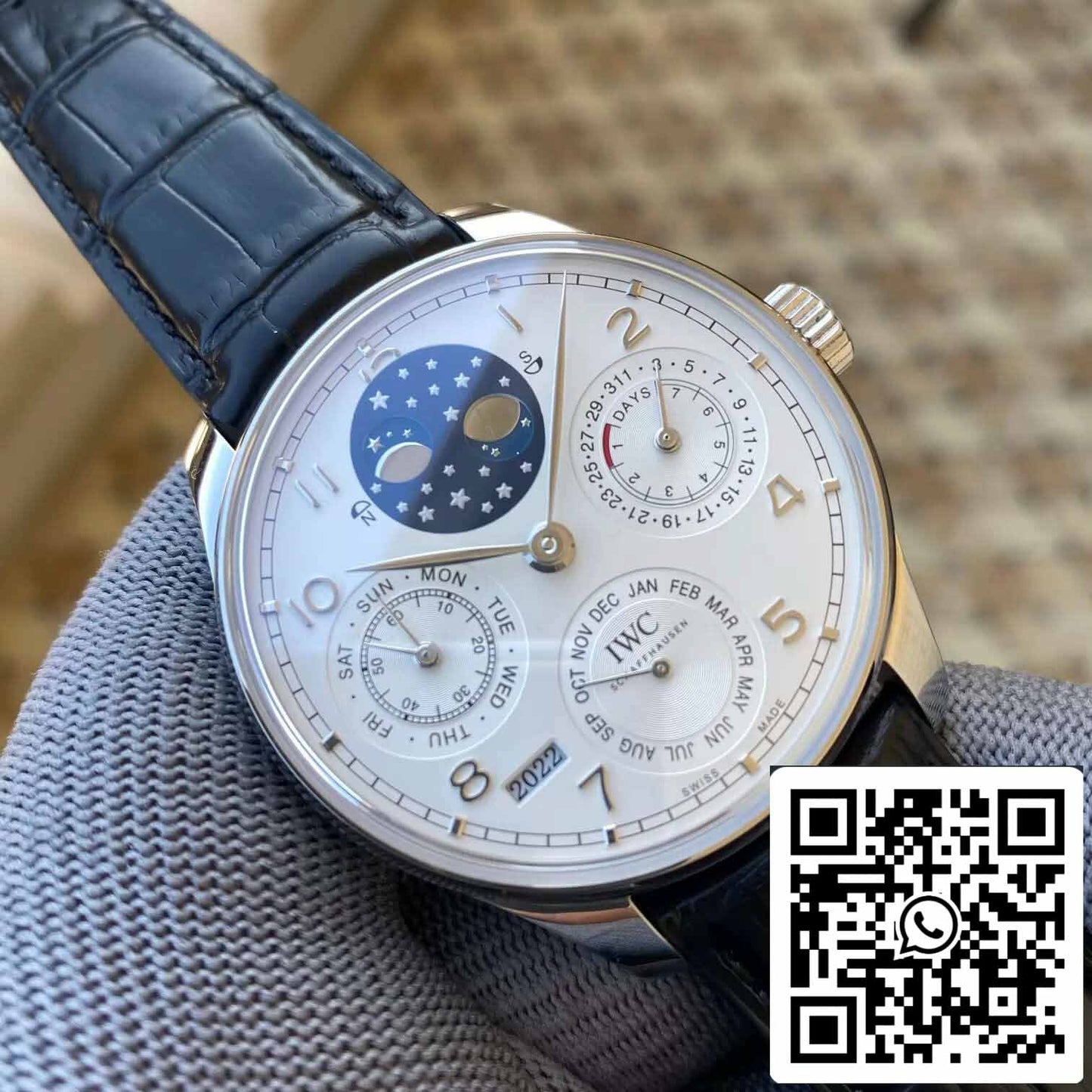 IWC Portuguese Perpetual Calendar IW503406 1:1 edizione migliore APS Fabbrica quadrante bianco